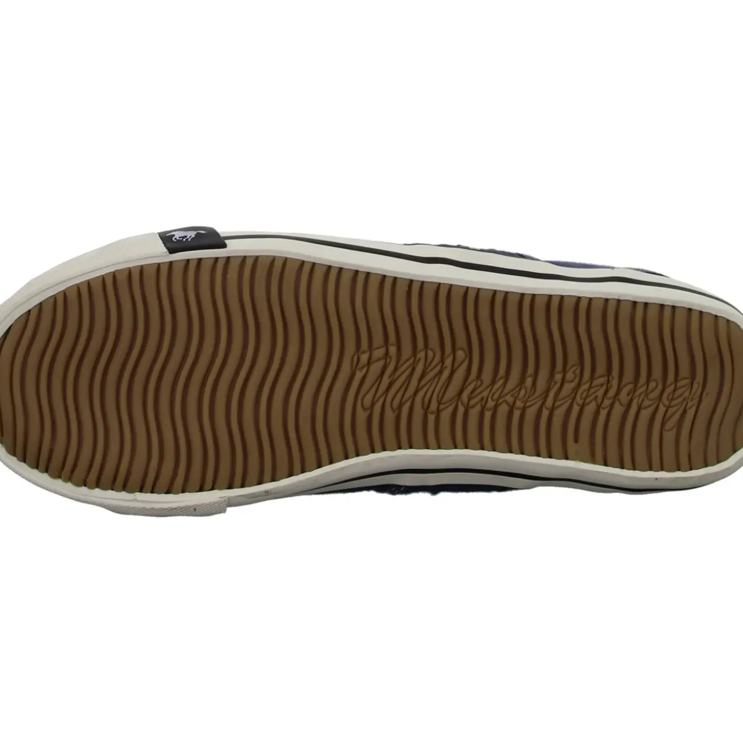 MUSTANG Leinen Slipper/Kletthalbschuh