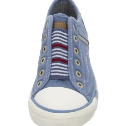 MUSTANG Leinen Slipper/Kletthalbschuh