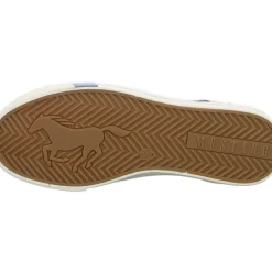 MUSTANG Leinen Slipper/Kletthalbschuh
