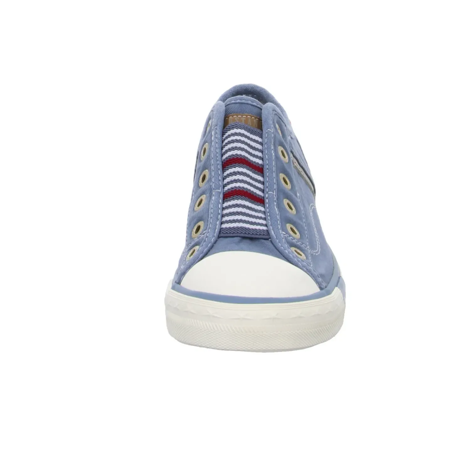 MUSTANG Leinen Slipper/Kletthalbschuh