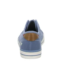 MUSTANG Leinen Slipper/Kletthalbschuh
