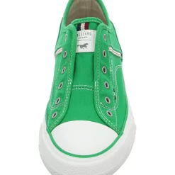 MUSTANG Leinen Slipper/Kletthalbschuh