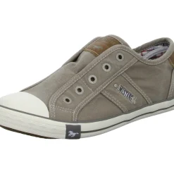 MUSTANG Leinen Slipper/Kletthalbschuh