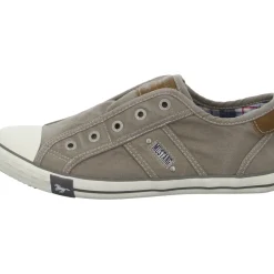 MUSTANG Leinen Slipper/Kletthalbschuh