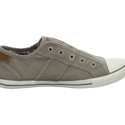 MUSTANG Leinen Slipper/Kletthalbschuh