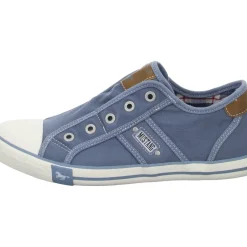 MUSTANG Leinen Slipper/Kletthalbschuh
