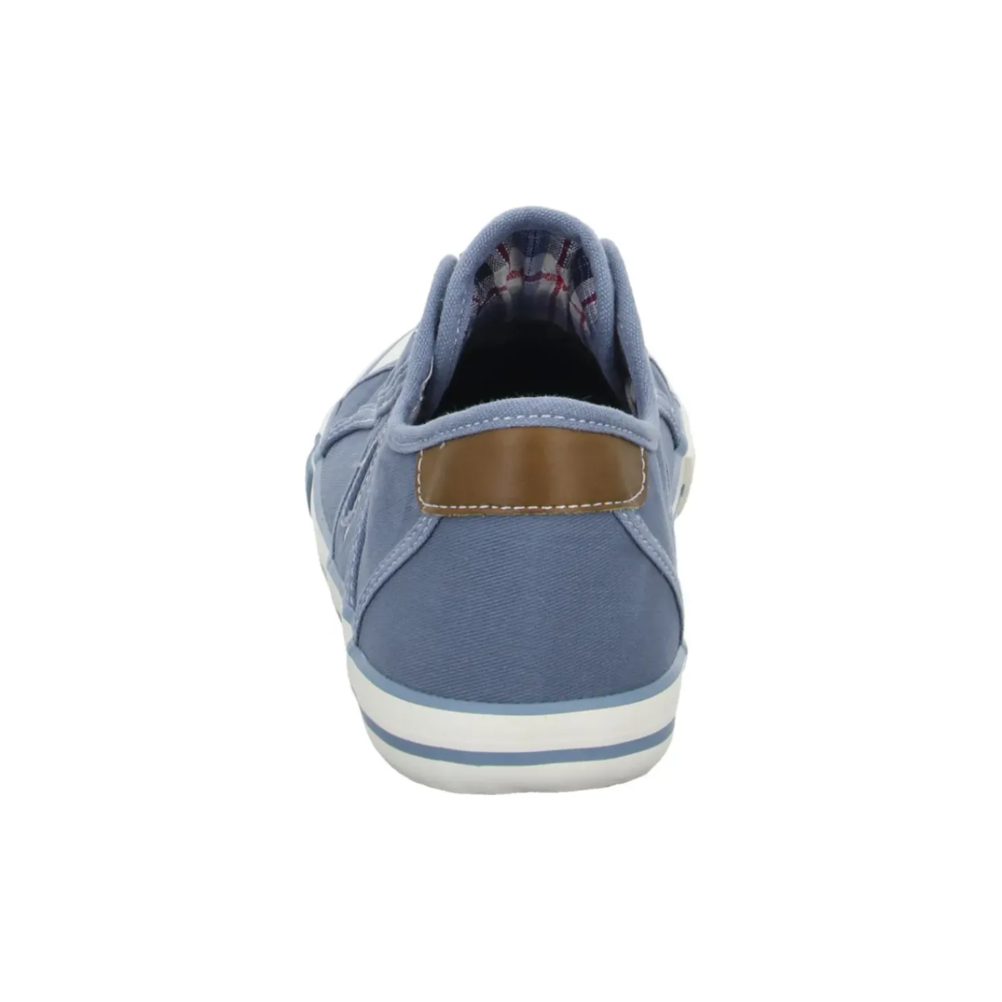 MUSTANG Leinen Slipper/Kletthalbschuh