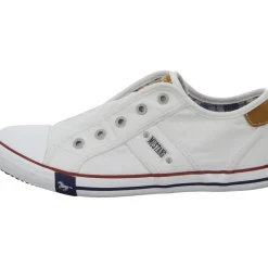 MUSTANG Leinen Slipper/Kletthalbschuh