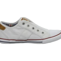MUSTANG Leinen Slipper/Kletthalbschuh