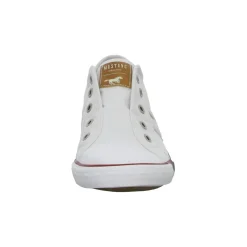 MUSTANG Leinen Slipper/Kletthalbschuh