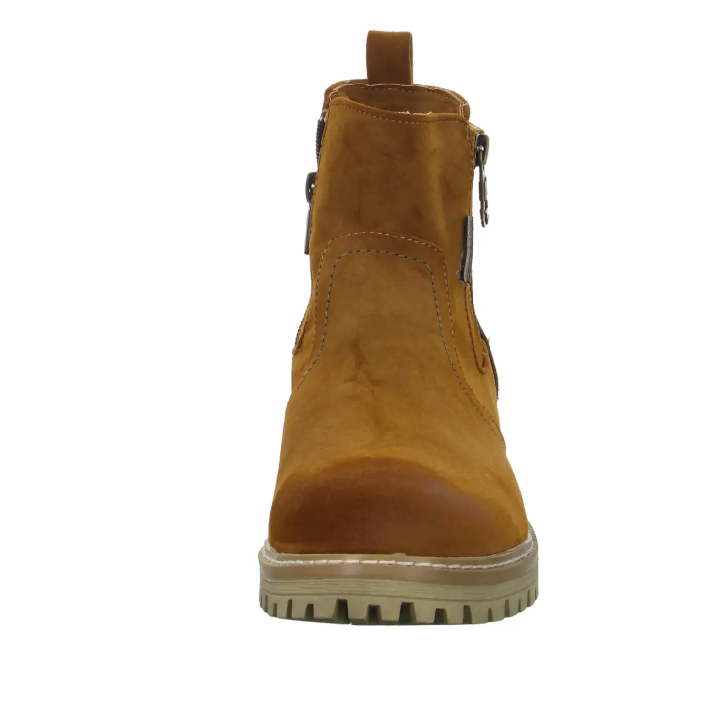 MUSTANG Schlupf/Reißverschlußstiefelette Warmfutter Freizeit (Casual)