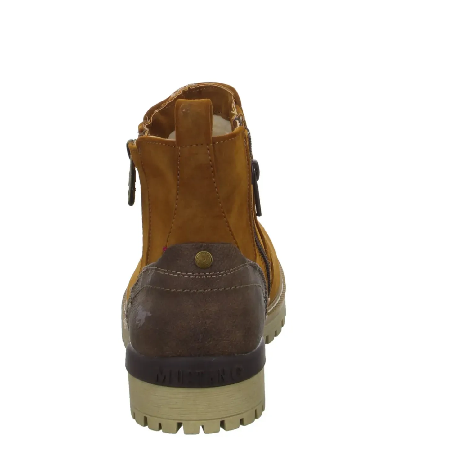 MUSTANG Schlupf/Reißverschlußstiefelette Warmfutter Freizeit (Casual)