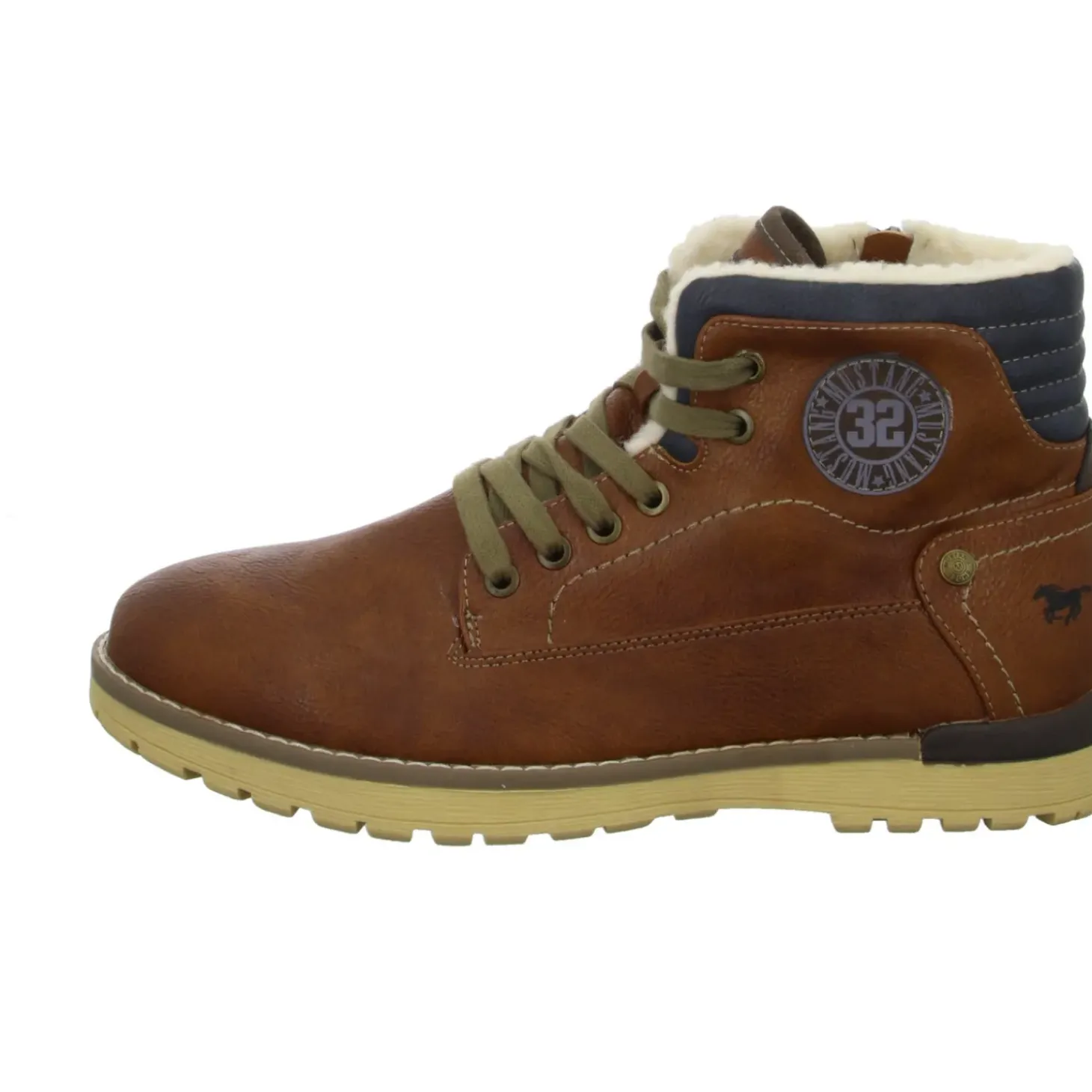 MUSTANG Schnürstiefelette Warmfutter Freizeit (casual)