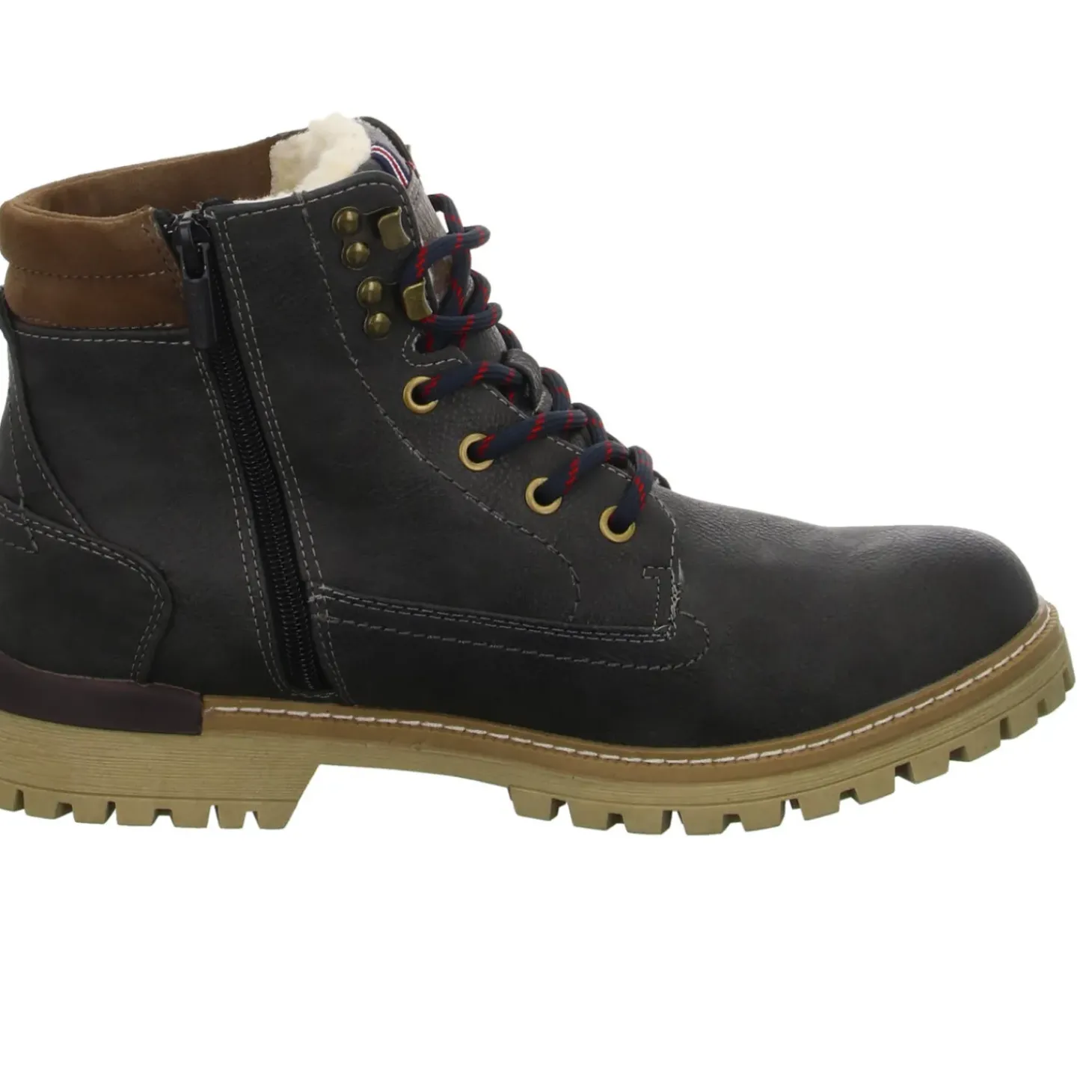 MUSTANG Schnürstiefelette Warmfutter Freizeit (casual)
