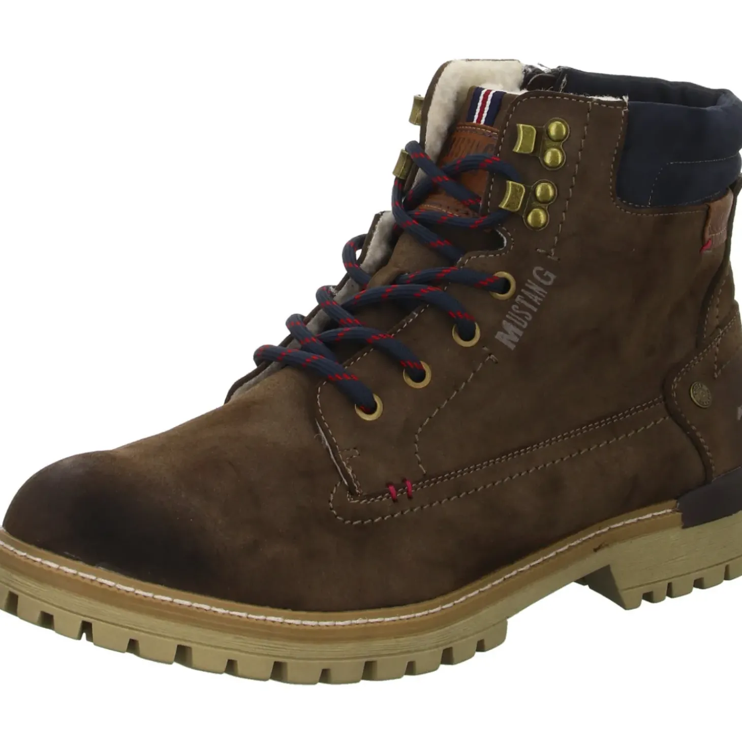 MUSTANG Schnürstiefelette Warmfutter Freizeit (casual)
