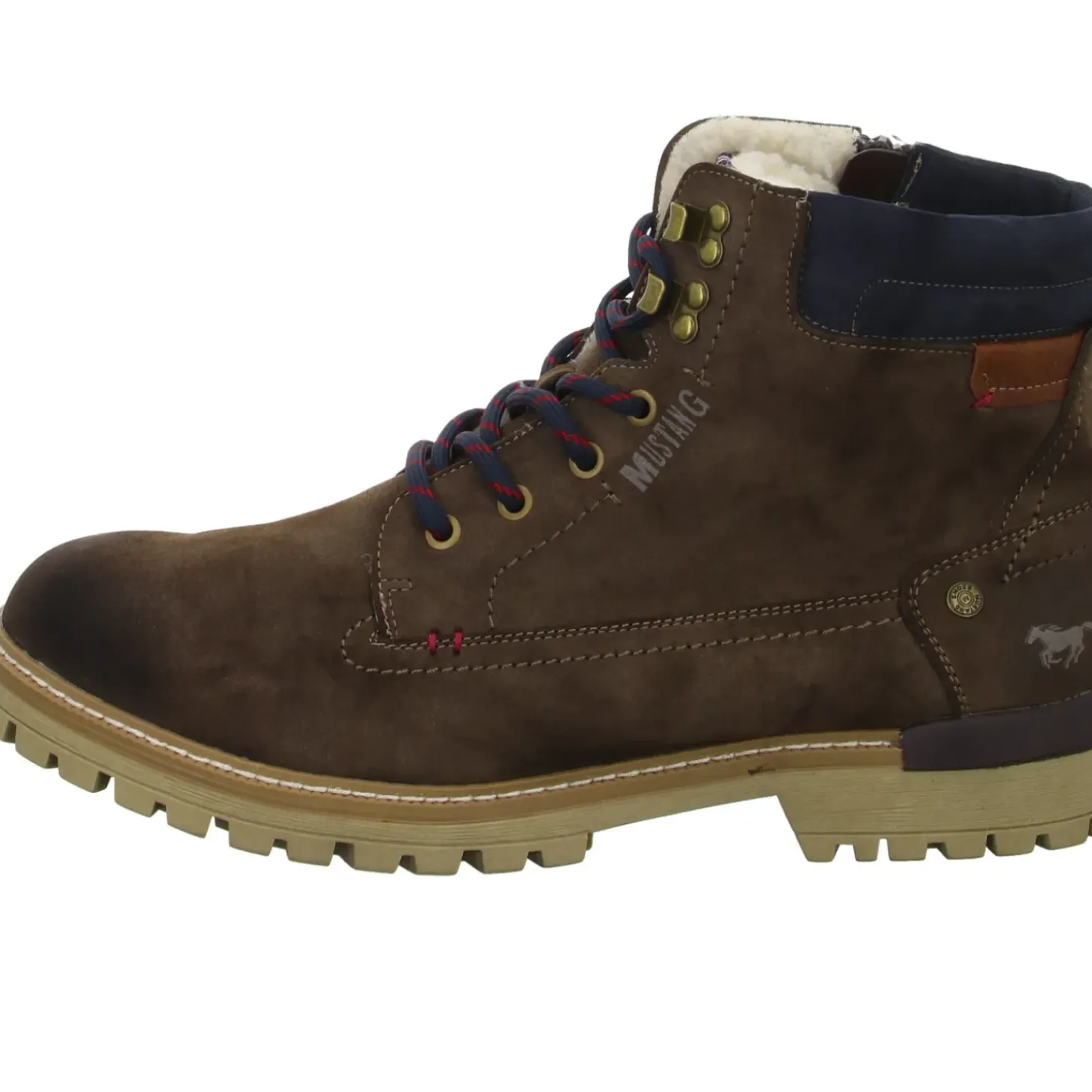 MUSTANG Schnürstiefelette Warmfutter Freizeit (casual)