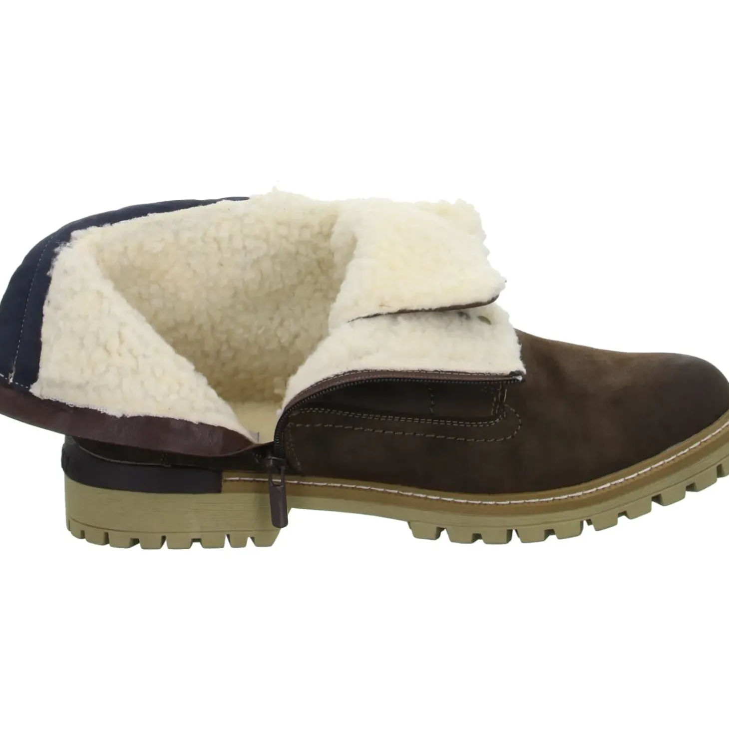 MUSTANG Schnürstiefelette Warmfutter Freizeit (casual)
