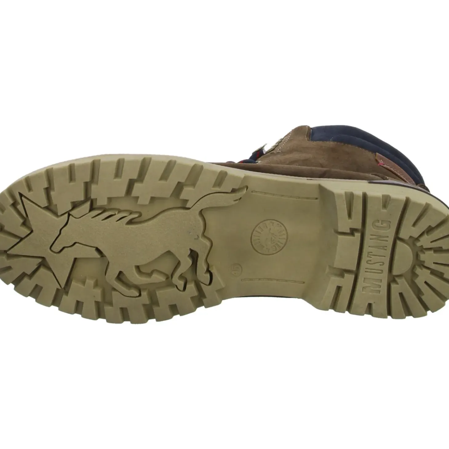 MUSTANG Schnürstiefelette Warmfutter Freizeit (casual)