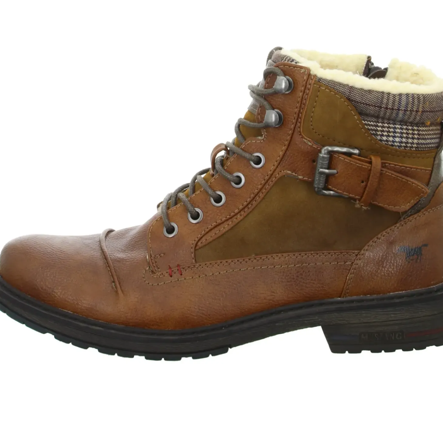 MUSTANG Schnürstiefelette Warmfutter Business (elegant)