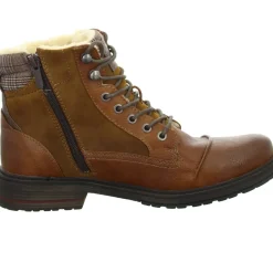 MUSTANG Schnürstiefelette Warmfutter Business (elegant)