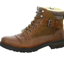 MUSTANG Schnürstiefelette Warmfutter Business (elegant)