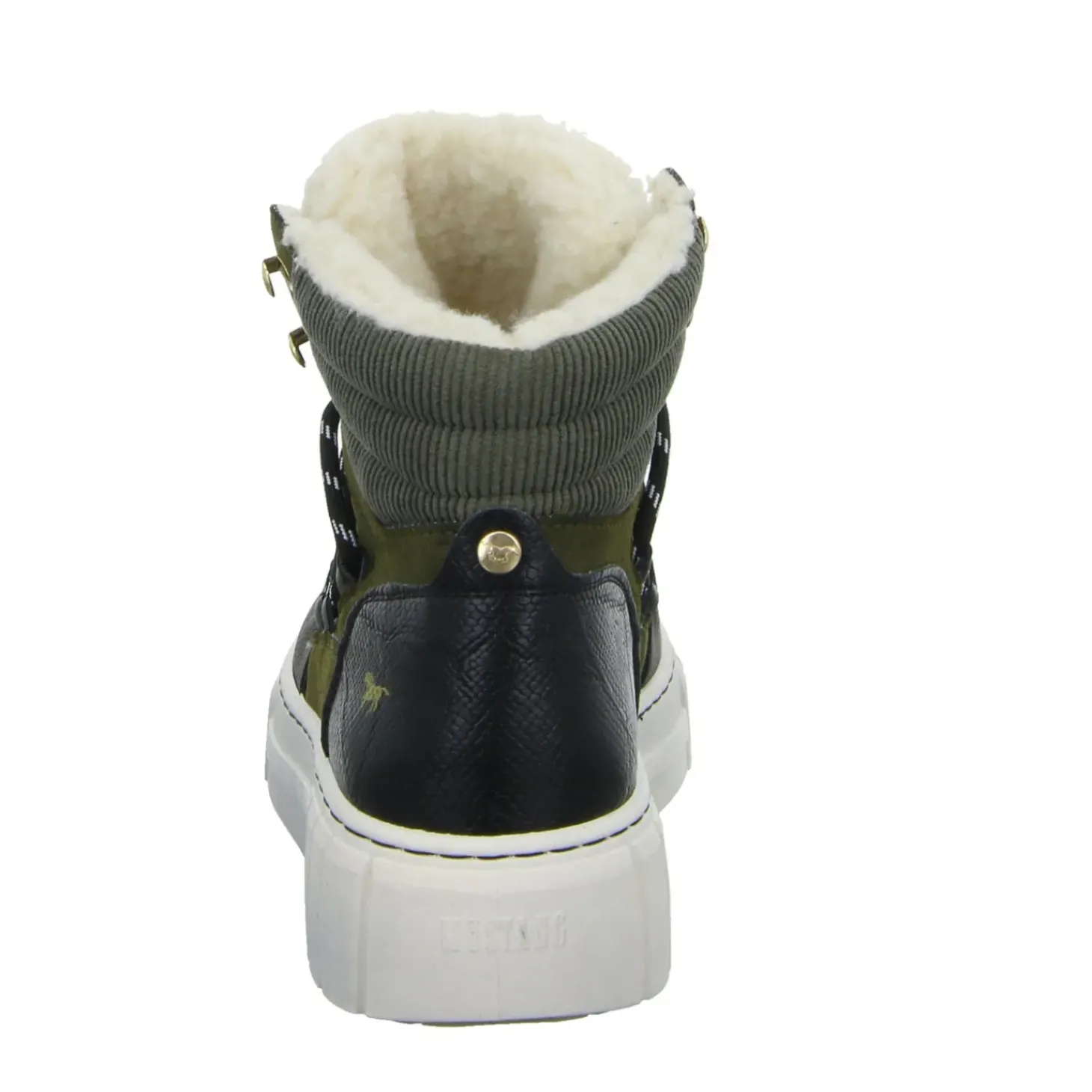 MUSTANG Schnürstiefelette Warmfutter bis 35mm Absatz (casual)