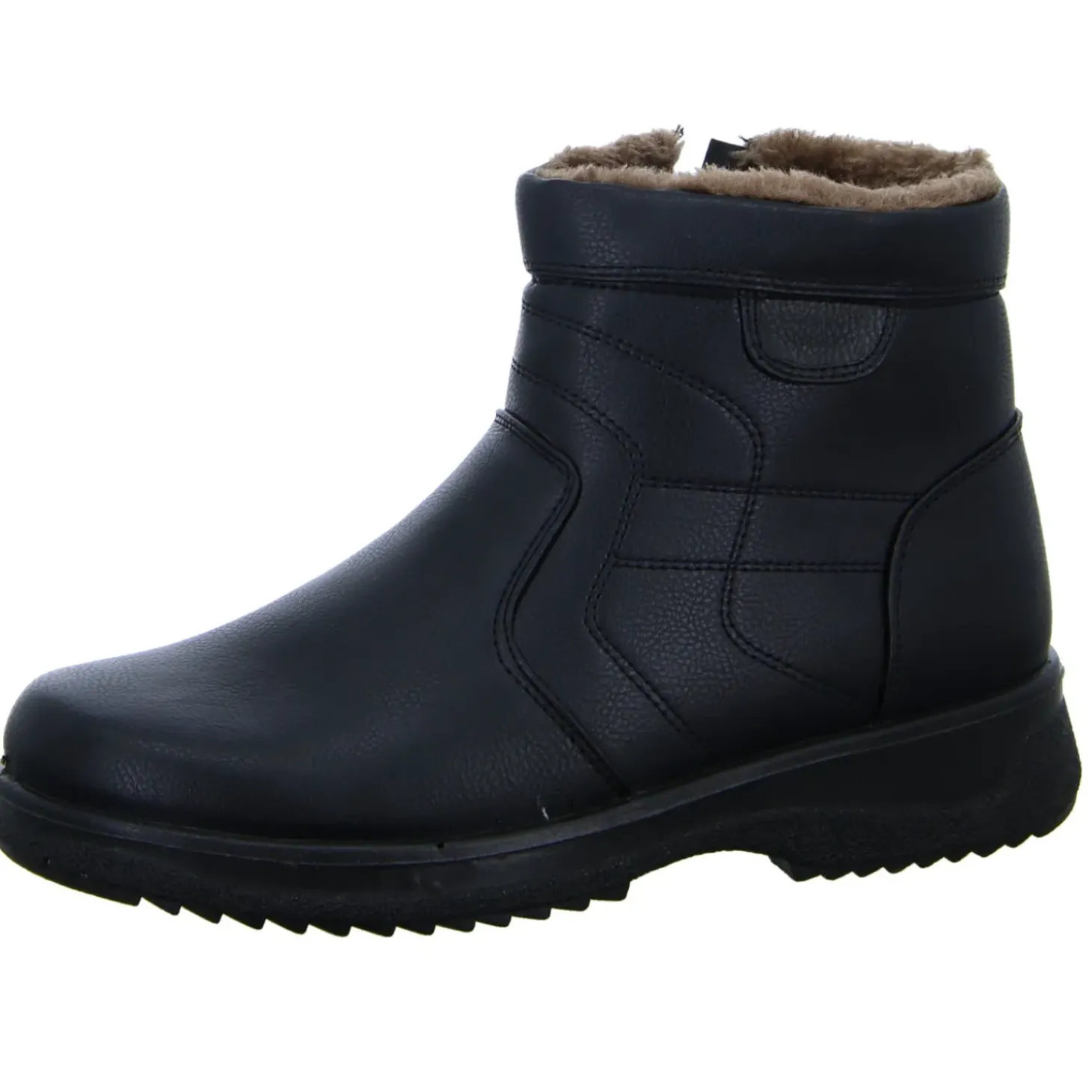 Paulo G. Schlupf/Reißverschlußstiefelette Warmfutter Freizeit (Casual)