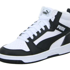 Puma Schnürstiefelette Kaltfutter Rebound V6 Mid Jr