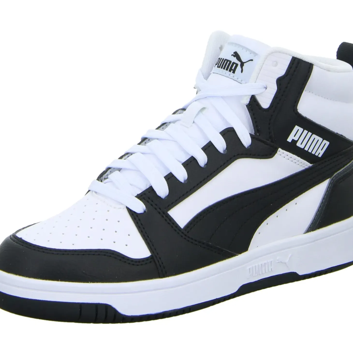 Puma Schnürstiefelette Kaltfutter Rebound V6 Mid Jr