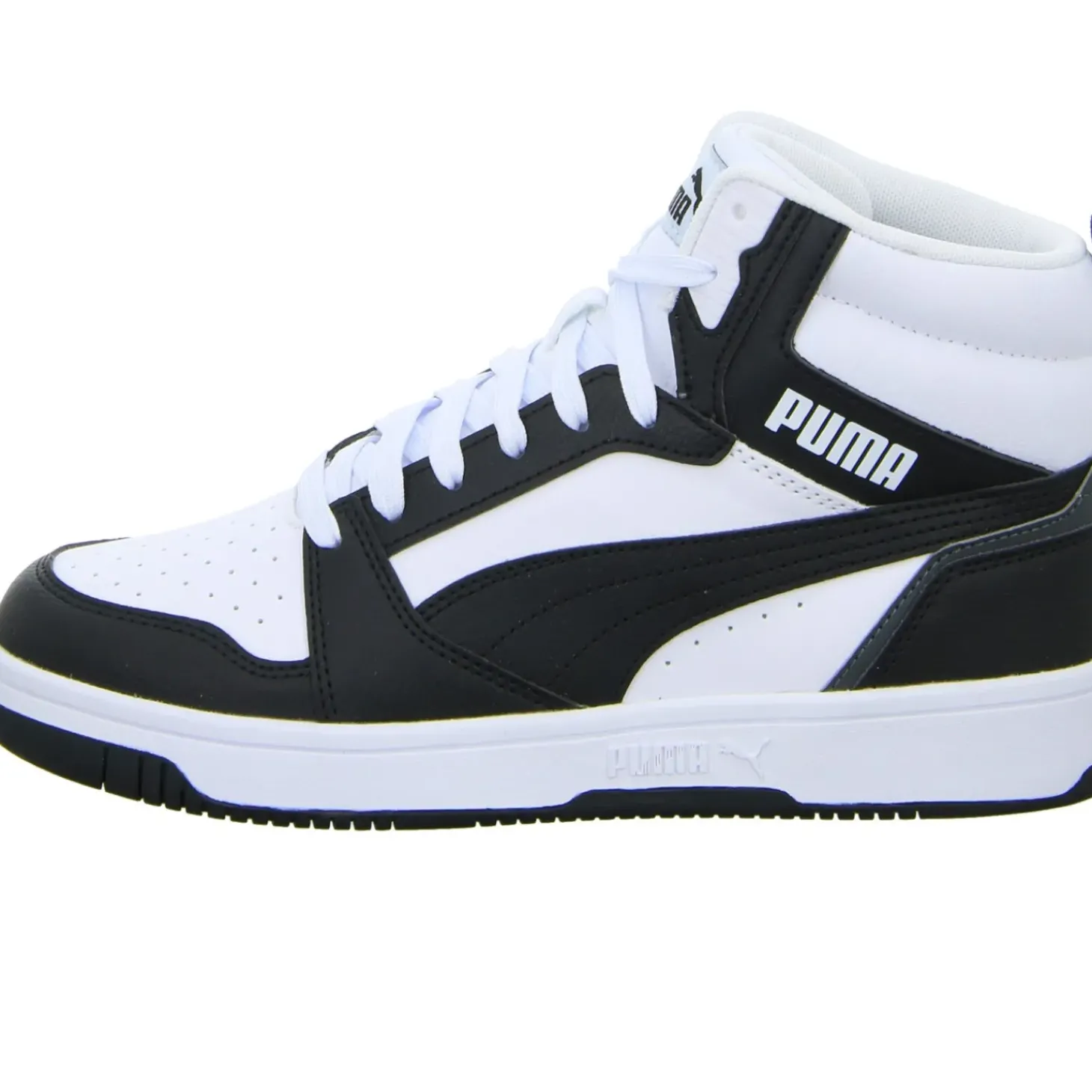 Puma Schnürstiefelette Kaltfutter Rebound V6 Mid Jr