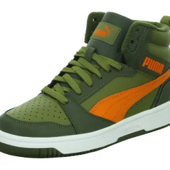 Puma Schnürstiefelette Kaltfutter Rebound V6 Mid WTR Jr