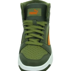 Puma Schnürstiefelette Kaltfutter Rebound V6 Mid WTR Jr