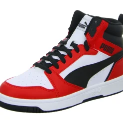 Puma Schnürstiefelette Kaltfutter Rebound V6 Mid Jr