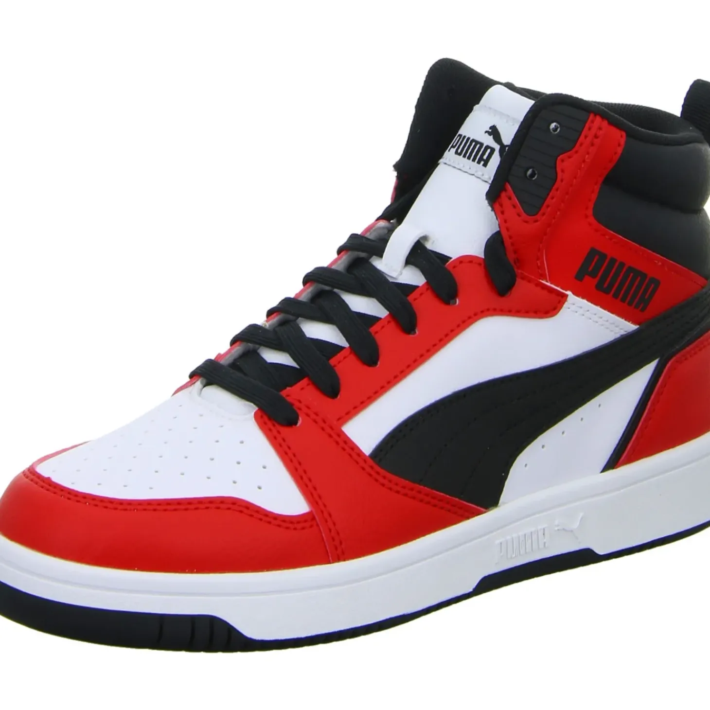 Puma Schnürstiefelette Kaltfutter Rebound V6 Mid Jr