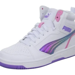 Puma Schnürstiefelette Kaltfutter Rebound V6 Mid Bouncy Sky Jr