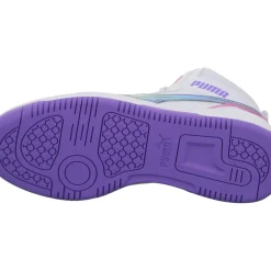 Puma Schnürstiefelette Kaltfutter Rebound V6 Mid Bouncy Sky Jr