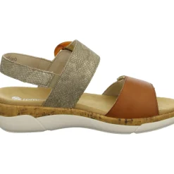 Remonte Keil Sandalette ab 30mm Sohlenhöhe