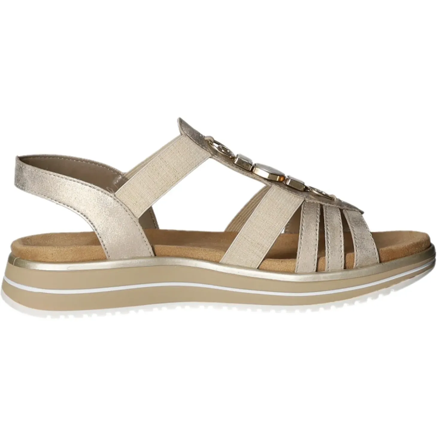 Remonte Keil Sandalette ab 30mm Sohlenhöhe
