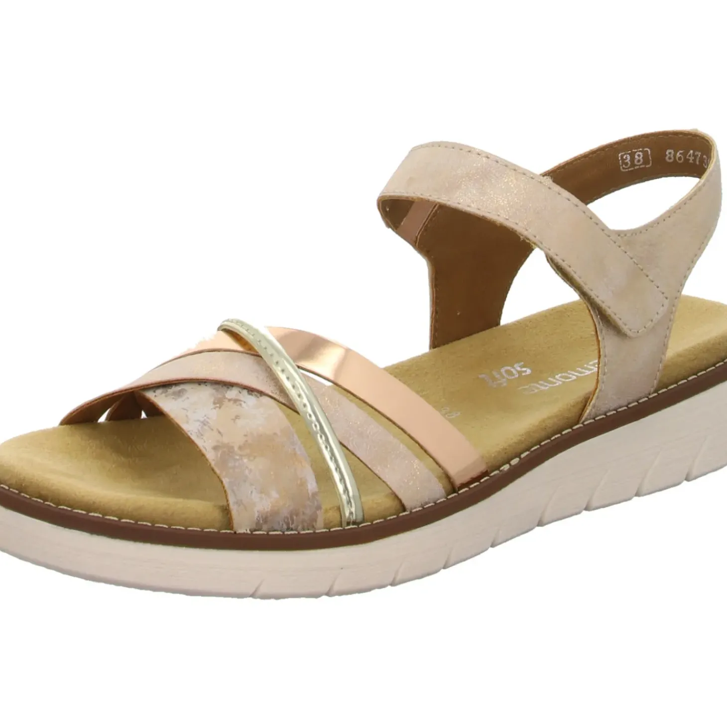 Remonte Sportliche Sandalette bis 30mm Sohlenhöhe
