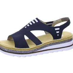 Rieker Keil Sandalette ab 30mm Sohlenhöhe