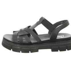 Rieker Keil Sandalette ab 30mm Sohlenhöhe