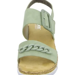 Rieker Keil Sandalette ab 30mm Sohlenhöhe