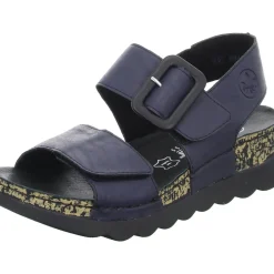 Rieker Keil Sandalette ab 30mm Sohlenhöhe