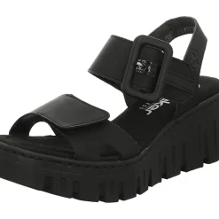 Rieker Keil Sandalette ab 30mm Sohlenhöhe