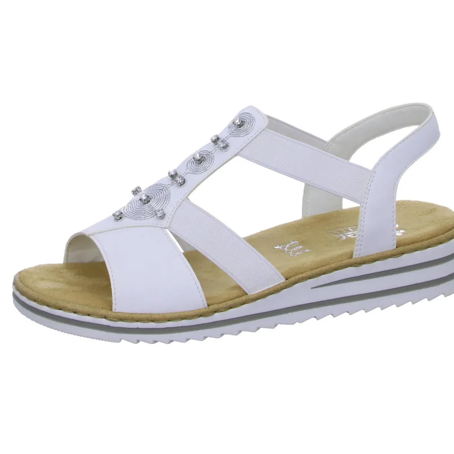Rieker Keil Sandalette ab 30mm Sohlenhöhe