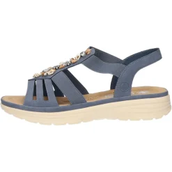 Rieker Keil Sandalette ab 30mm Sohlenhöhe
