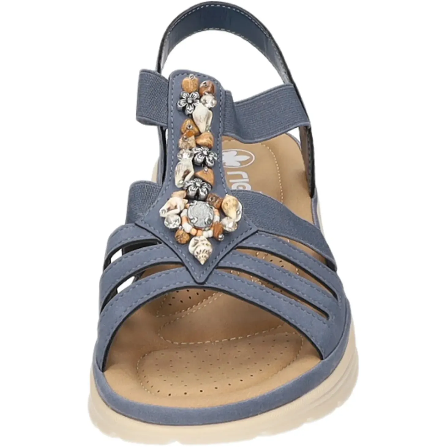 Rieker Keil Sandalette ab 30mm Sohlenhöhe