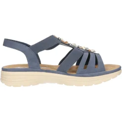 Rieker Keil Sandalette ab 30mm Sohlenhöhe