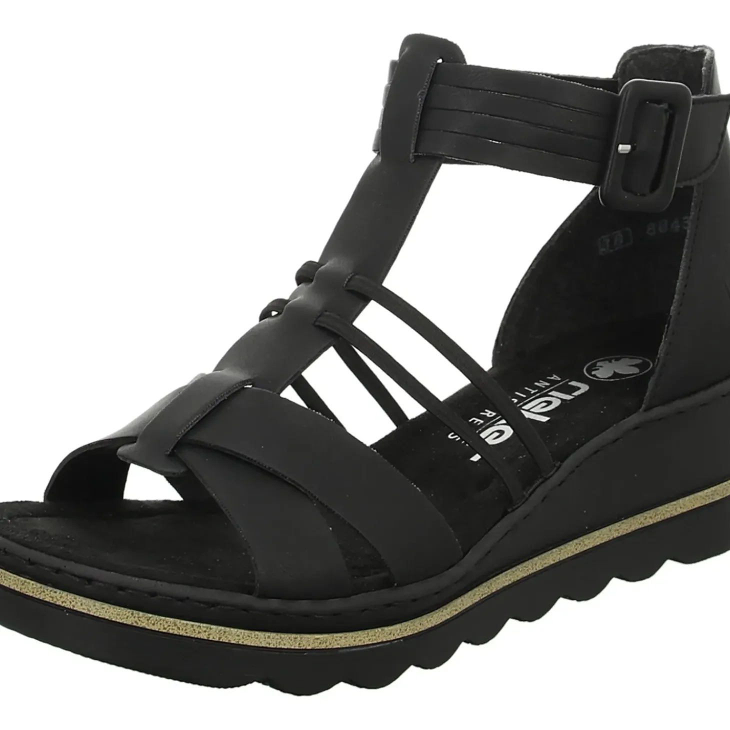 Rieker Keil Sandalette ab 30mm Sohlenhöhe