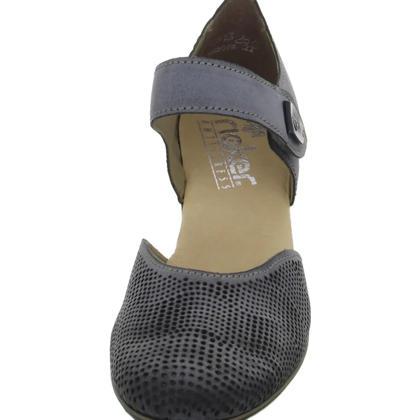 Rieker Pumps mit Riemen (diverse Absätze)